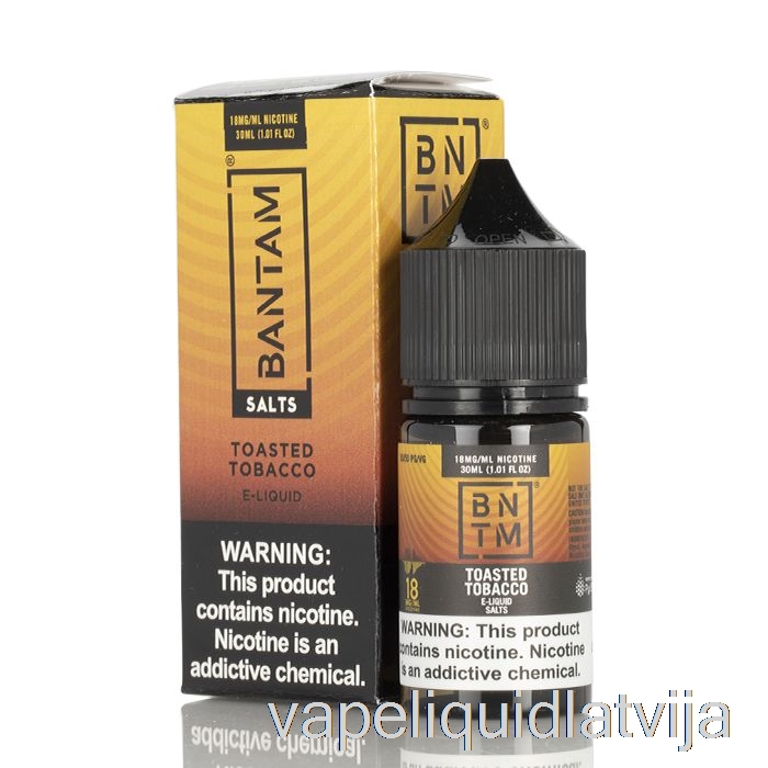 Grauzdēti Tabakas Sāļi - Bantam Vape - 30ml 36mg Vape šķidrums